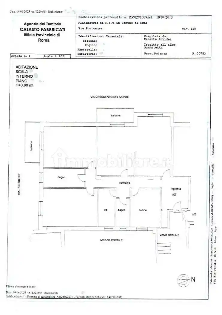 Appartamento in vendita a Roma