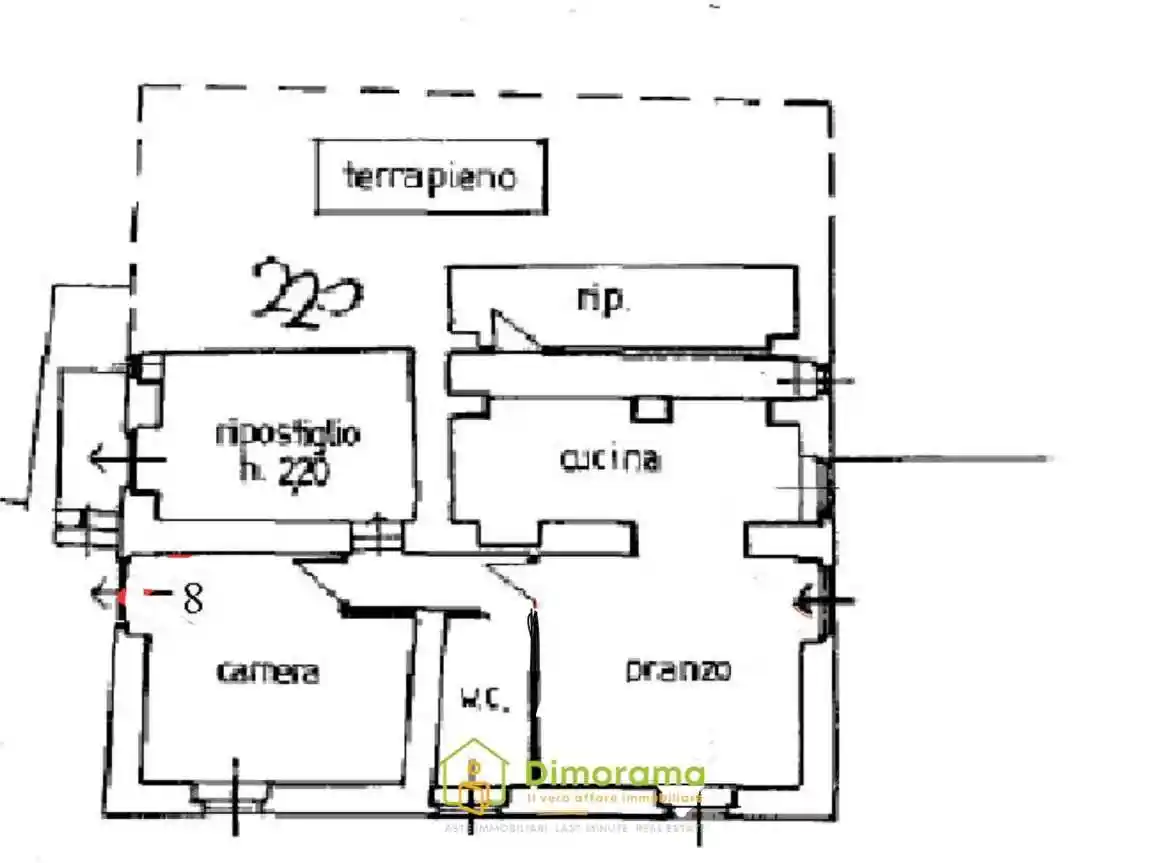 Appartamento in vendita a Londa