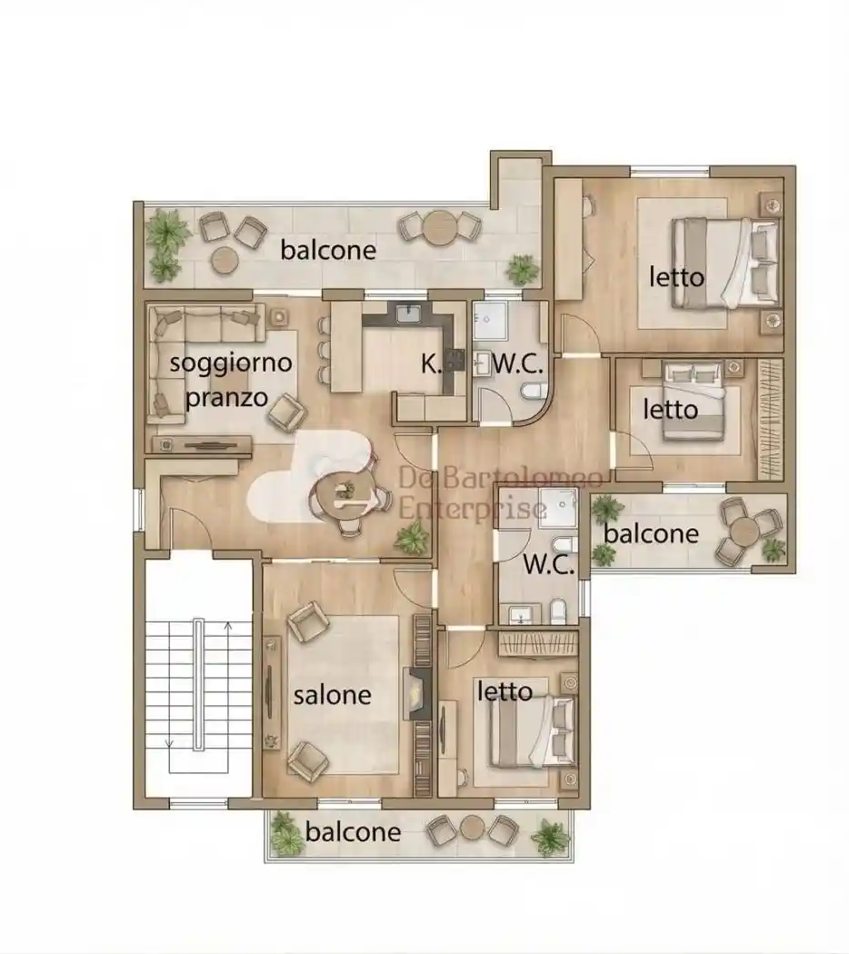 Appartamento in vendita a Capurso