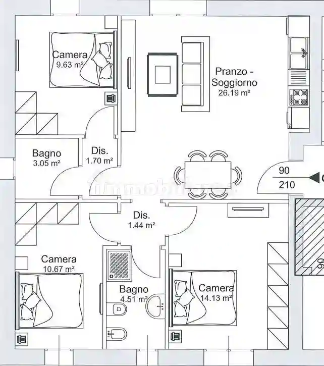 Appartamento - foto 2
