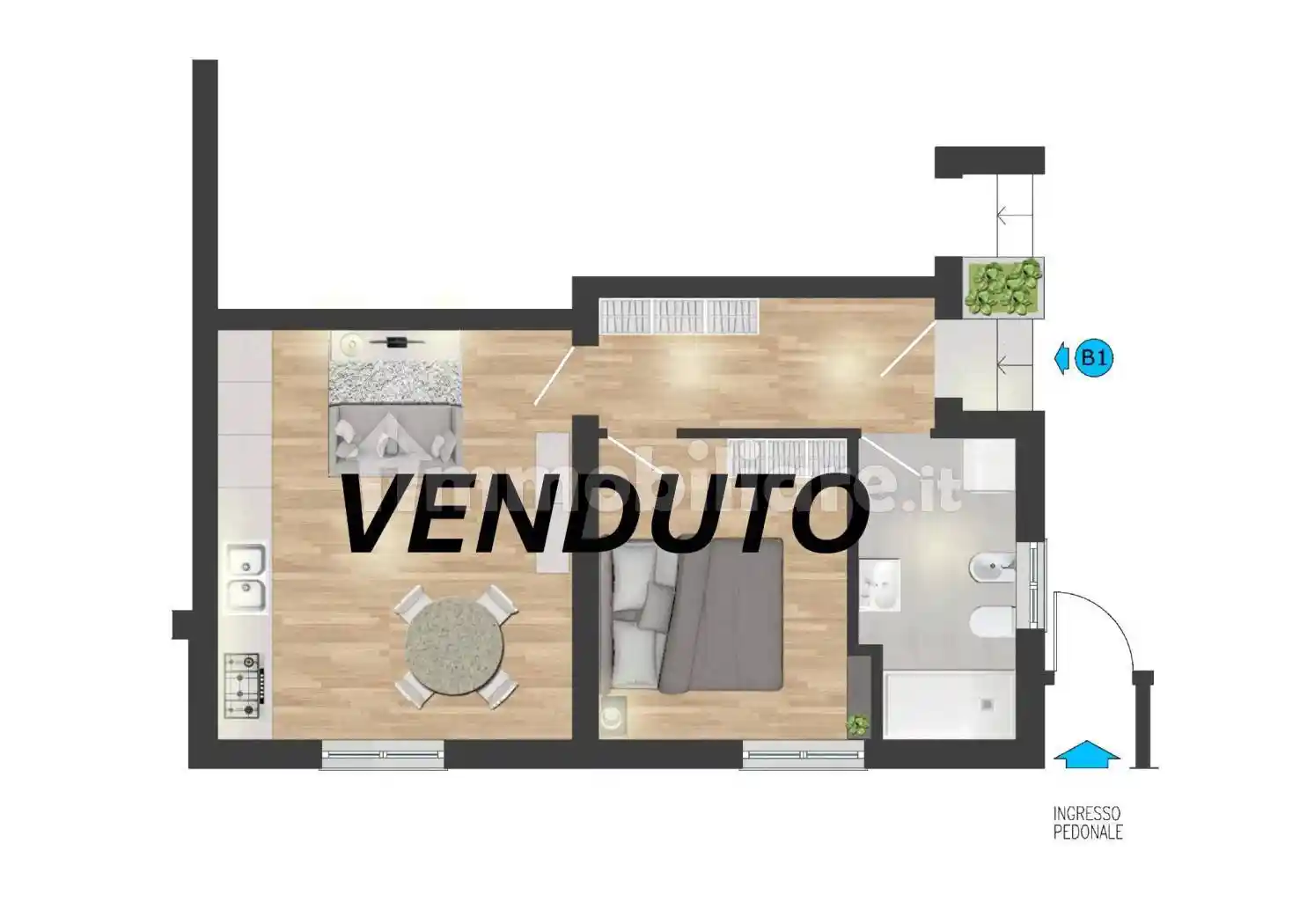 Appartamento in vendita a Rho