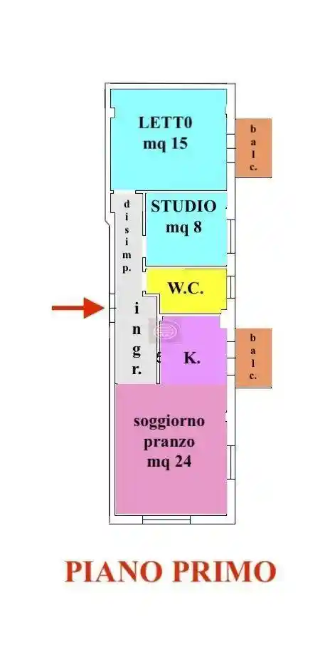 Appartamento in vendita a Cesena