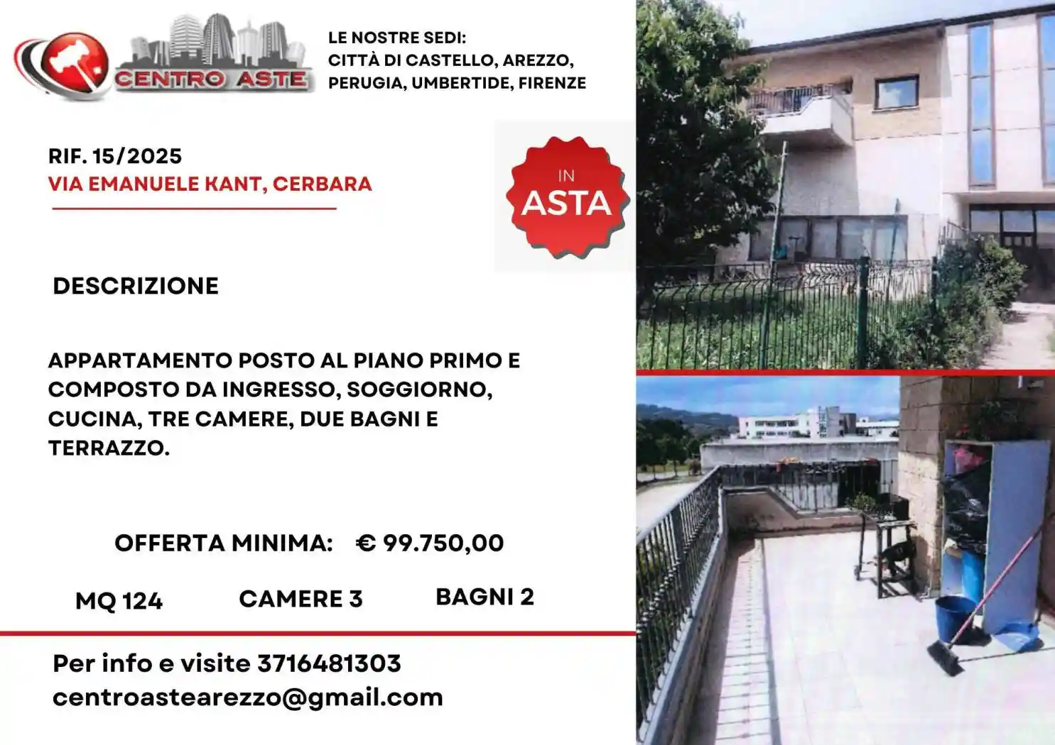 Appartamento in vendita a Città di Castello