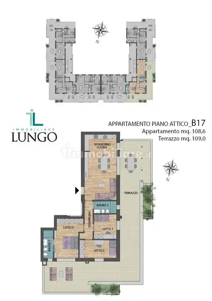 Attico - Mansarda in vendita a Latina