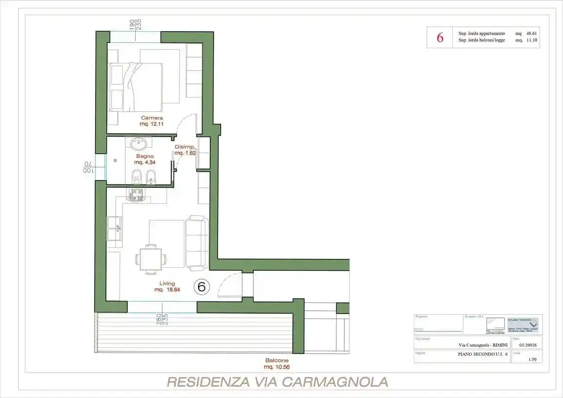 Appartamento in vendita a Rimini