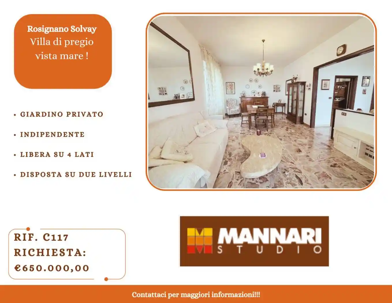 Villa in vendita a Rosignano Marittimo