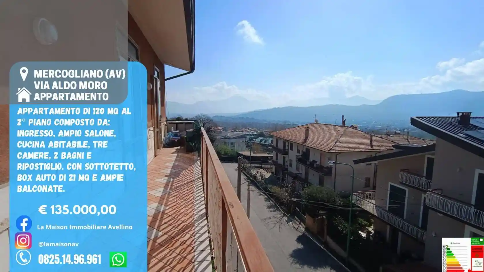 Appartamento in vendita a Mercogliano