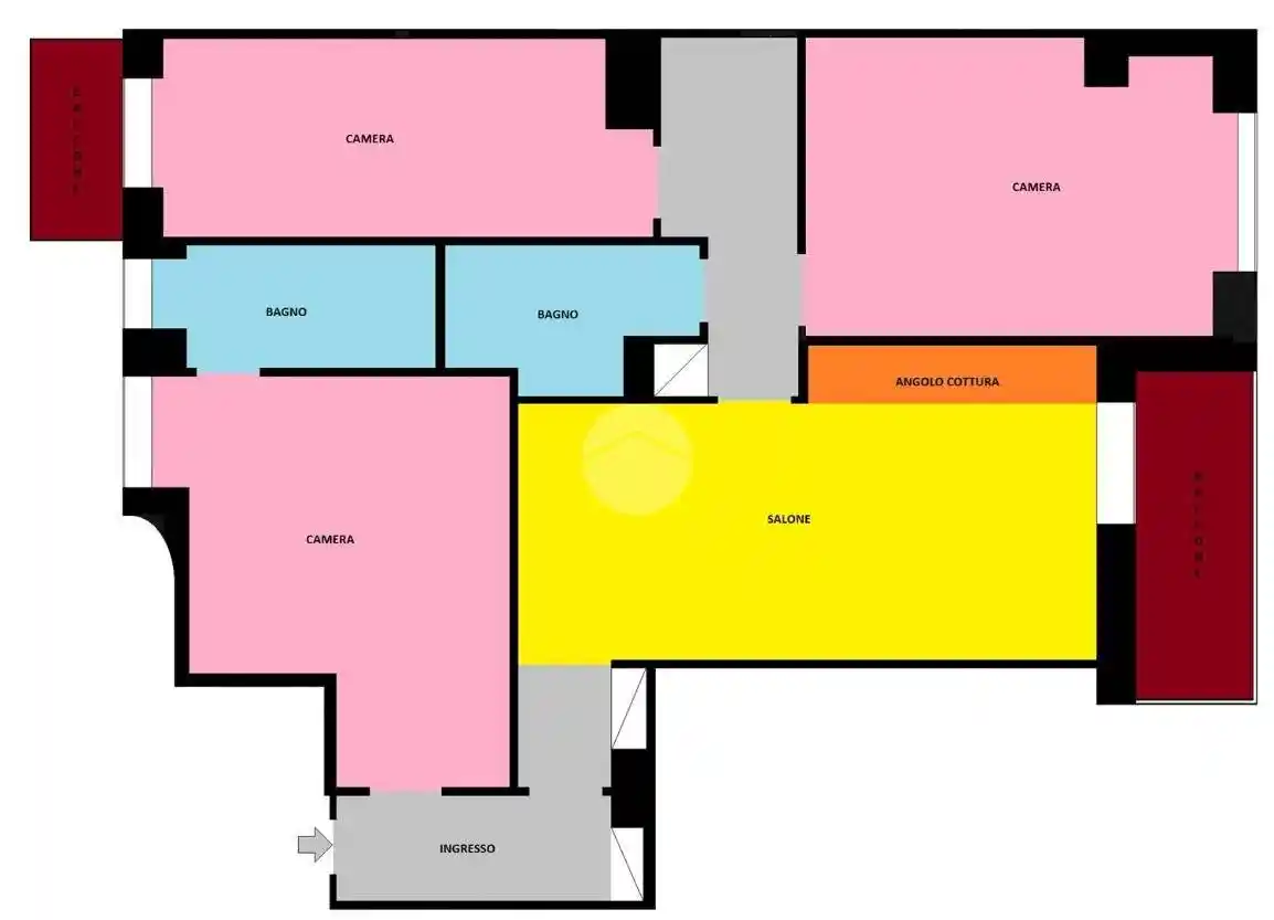 Appartamento in affitto a Roma