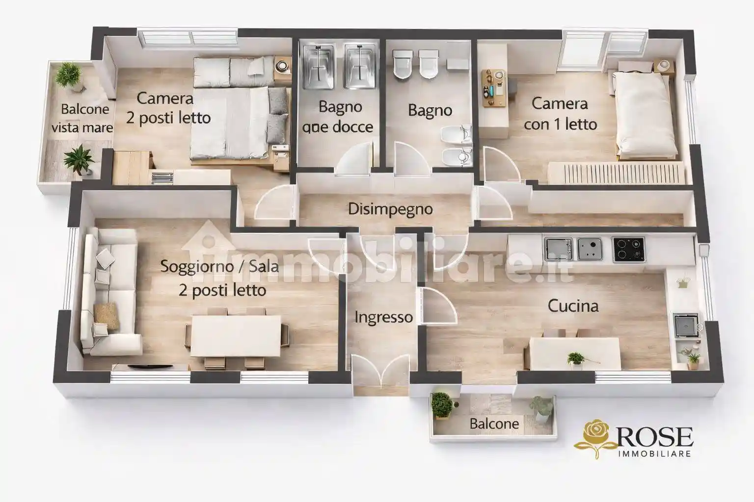 Appartamento in affitto a Livorno