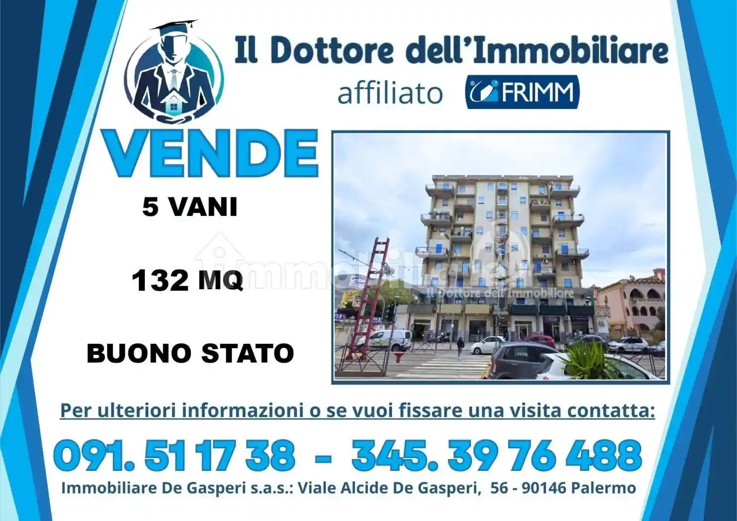 Appartamento in vendita a Palermo