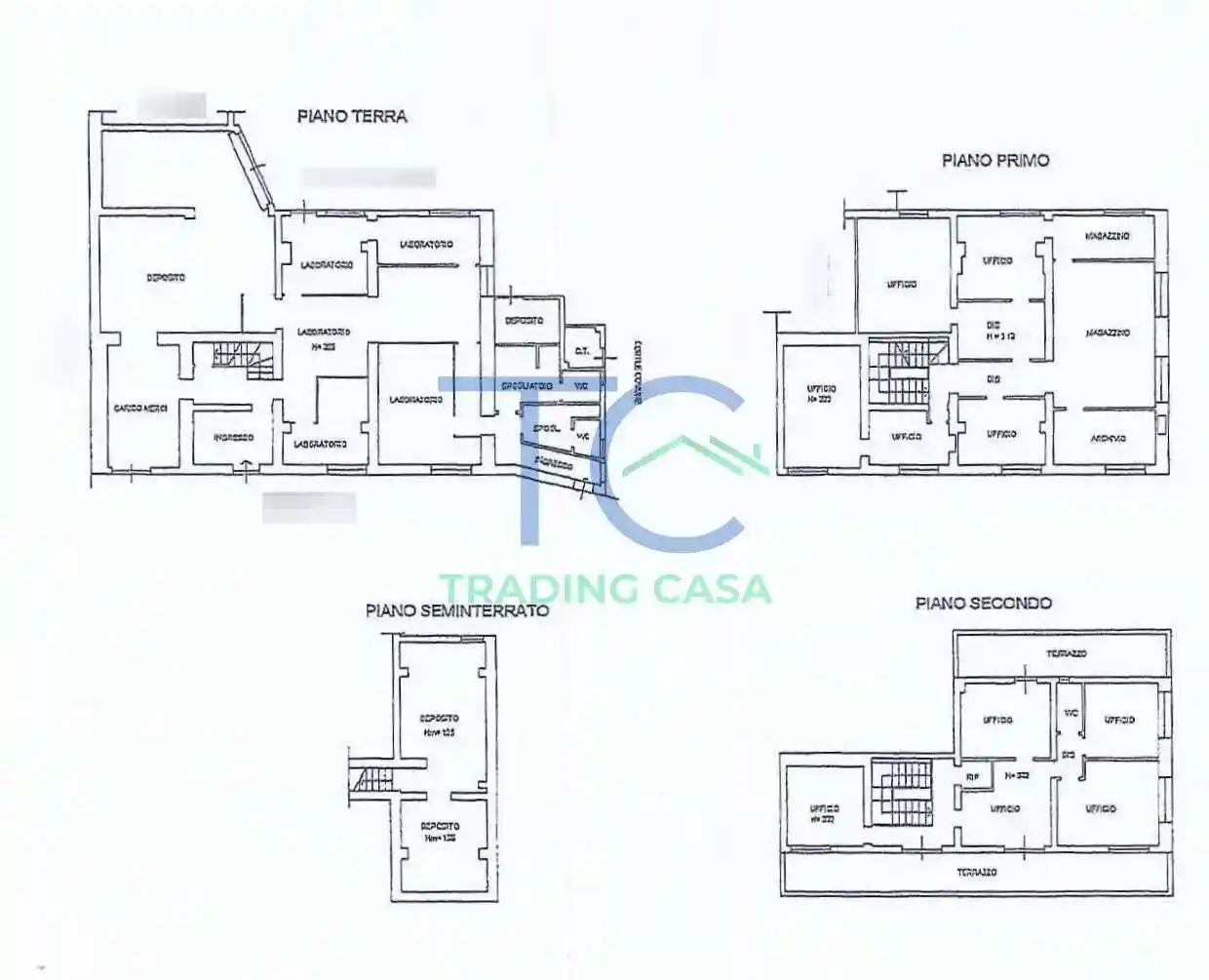 Palazzo - Edificio in vendita a Piacenza
