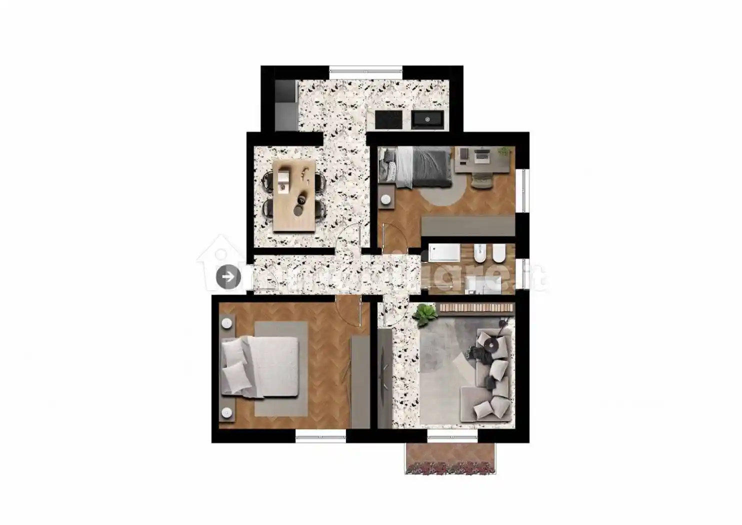 Appartamento in vendita a Recanati