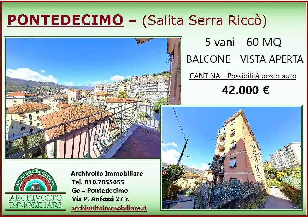 Appartamento in vendita a Genova