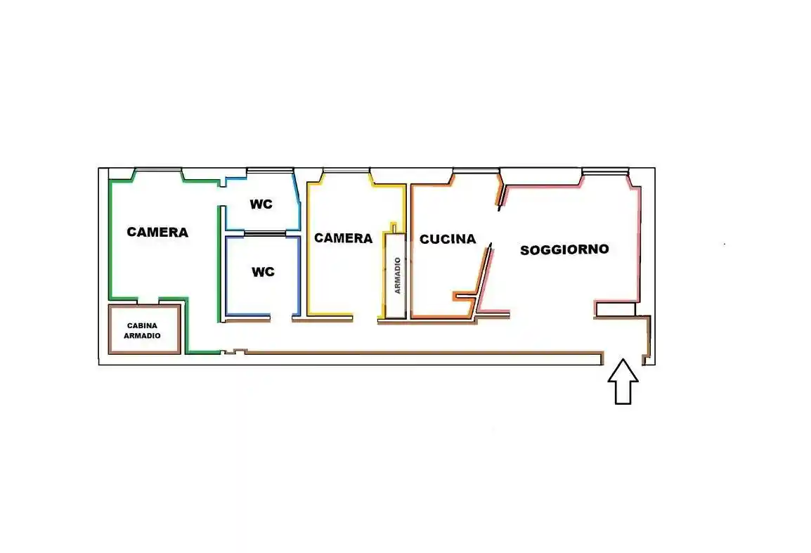 Appartamento in vendita a Roma