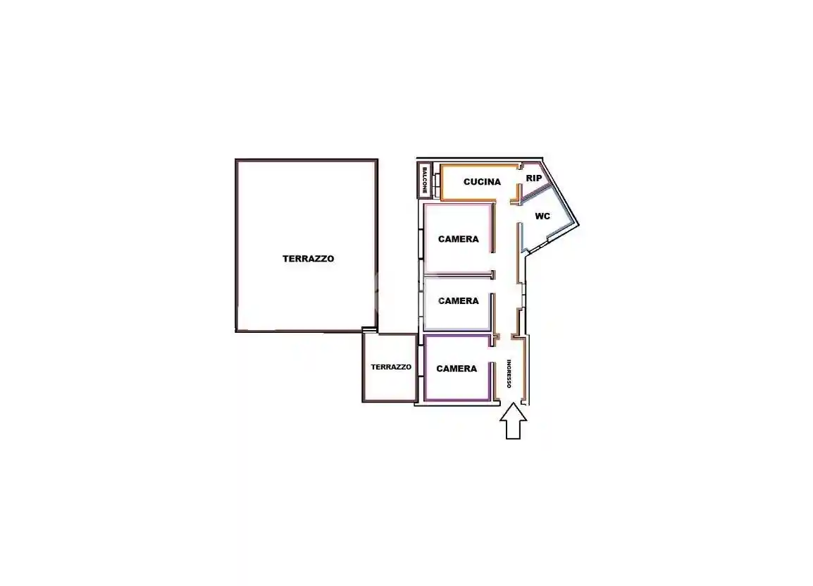 Appartamento in vendita a Roma