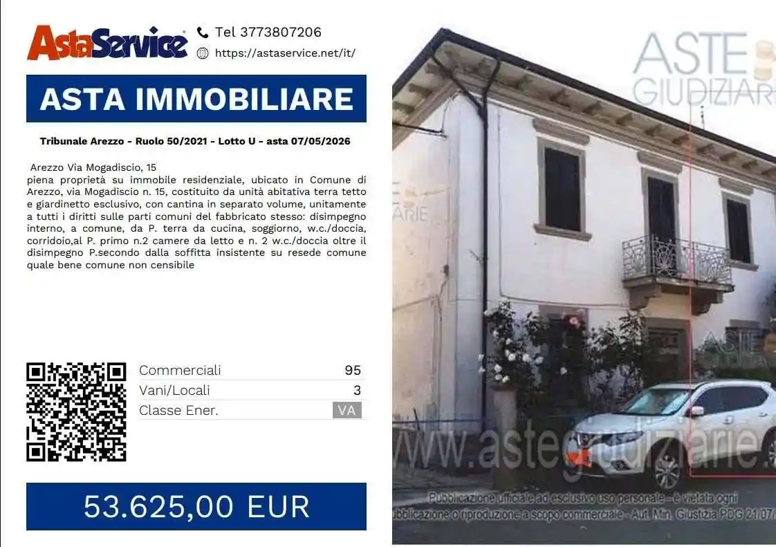 Appartamento in vendita a Arezzo