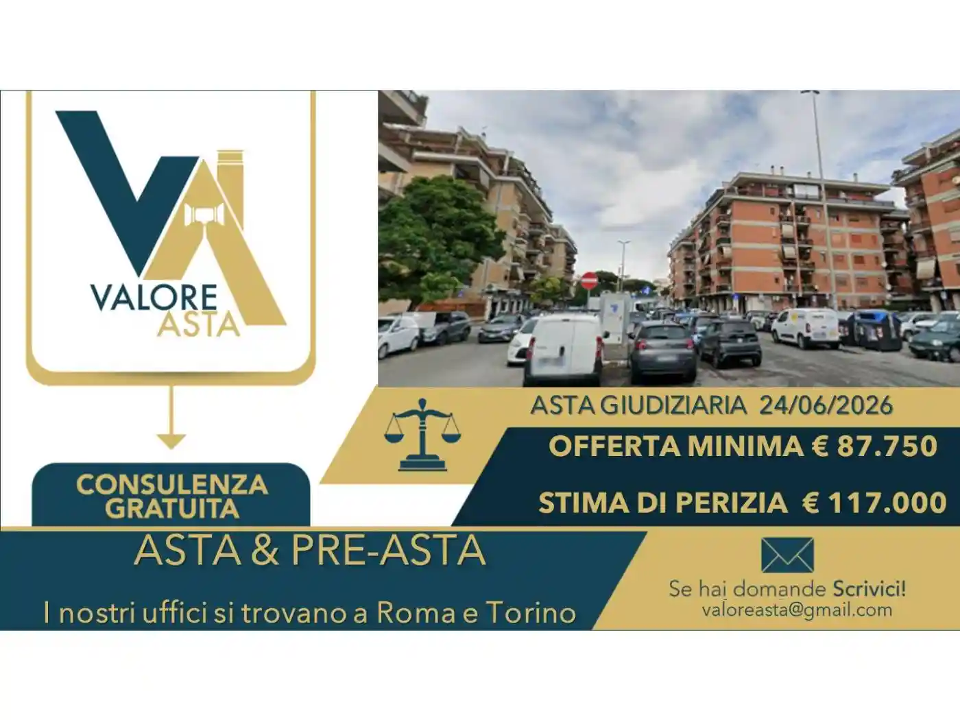 Appartamento in vendita a Roma
