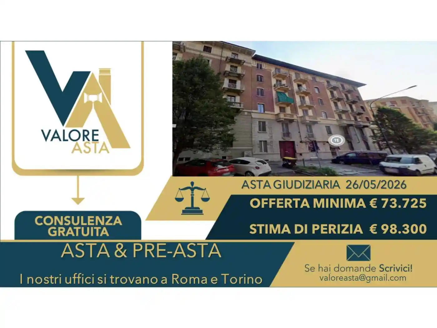 Appartamento in vendita a Torino