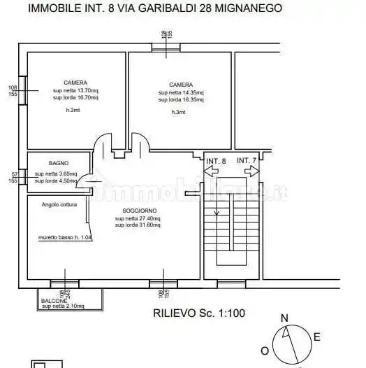 Appartamento in vendita a Mignanego