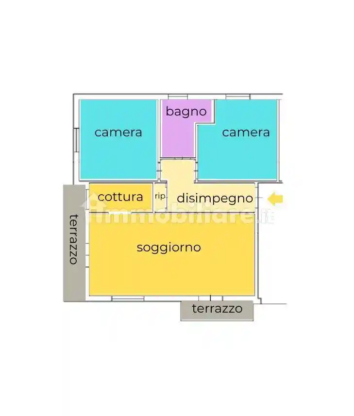 Appartamento in vendita a Cecina