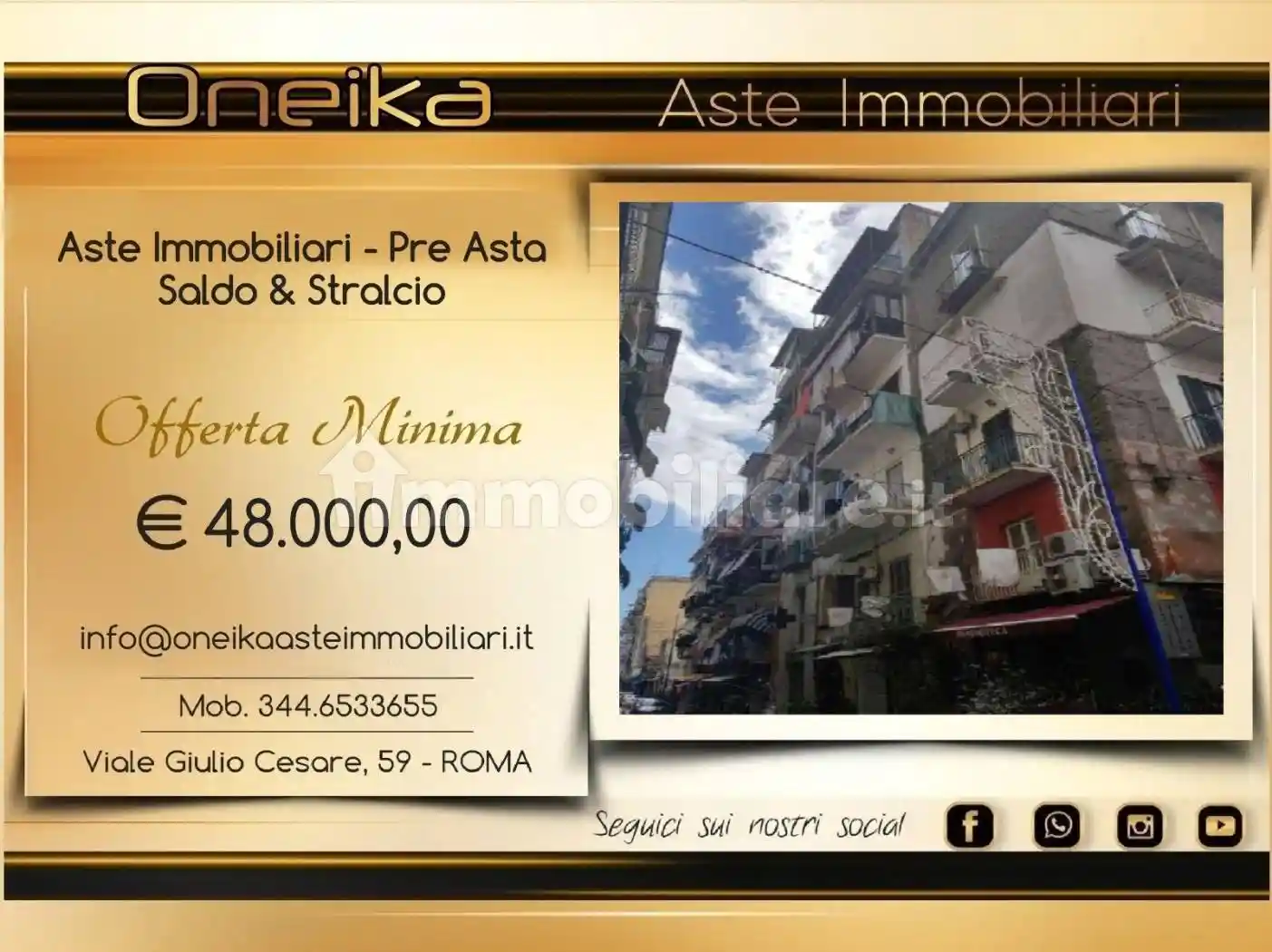 Appartamento in vendita a Napoli