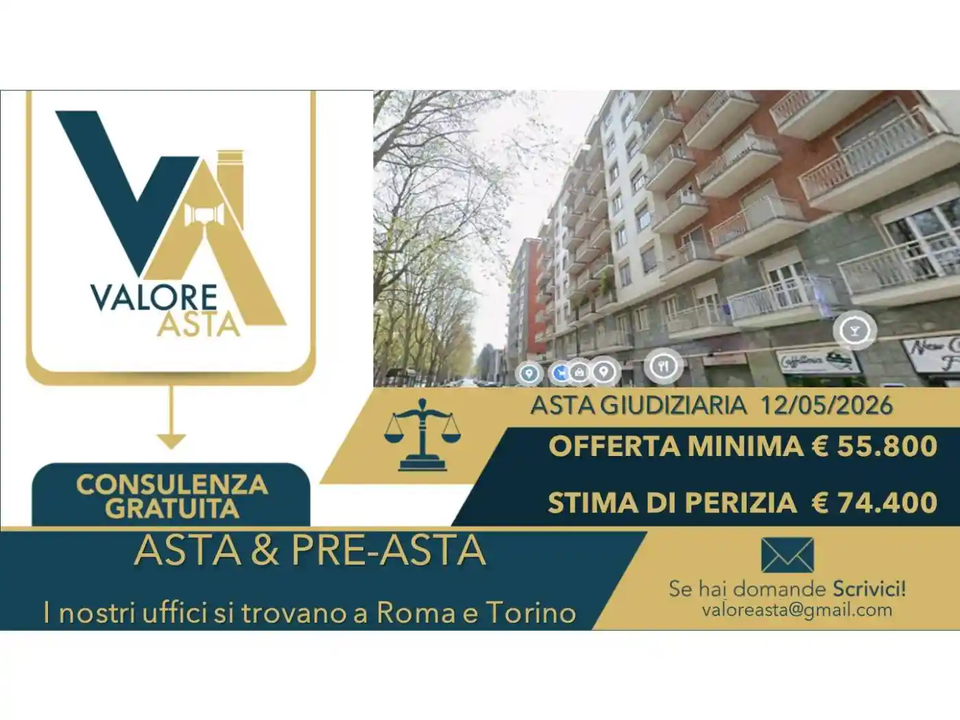 Appartamento in vendita a Torino