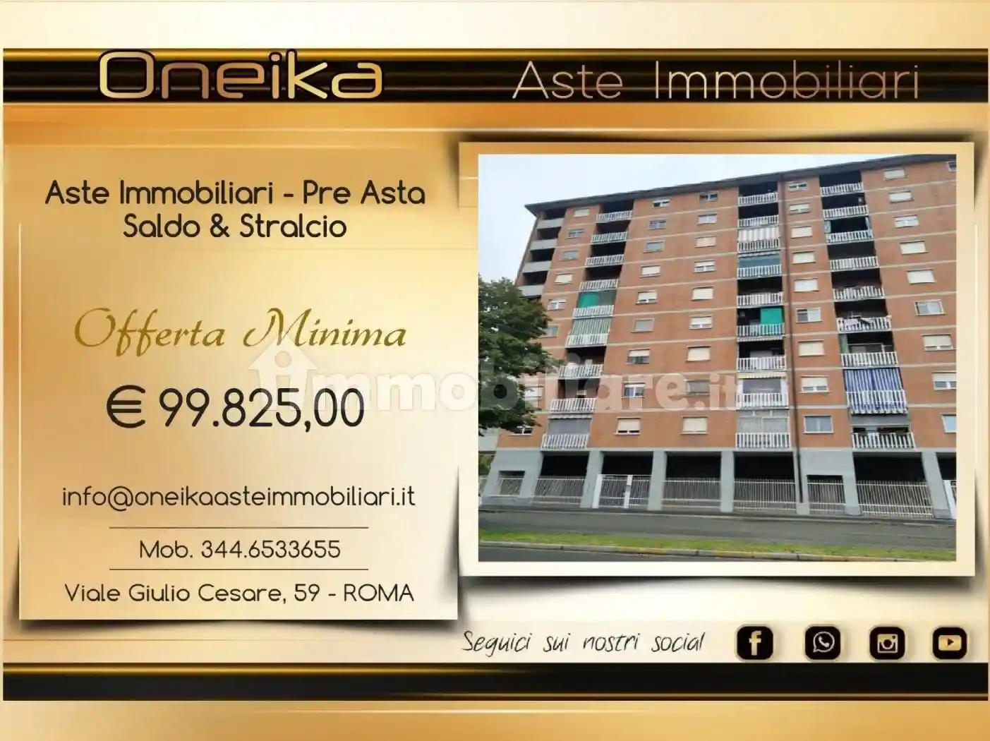 Appartamento in vendita a Torino