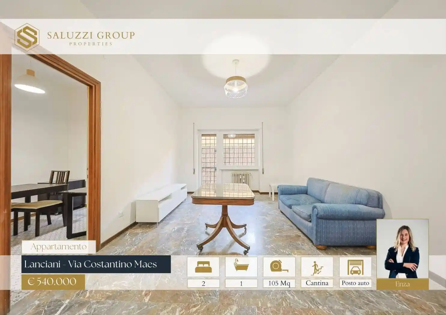 Appartamento in vendita a Roma