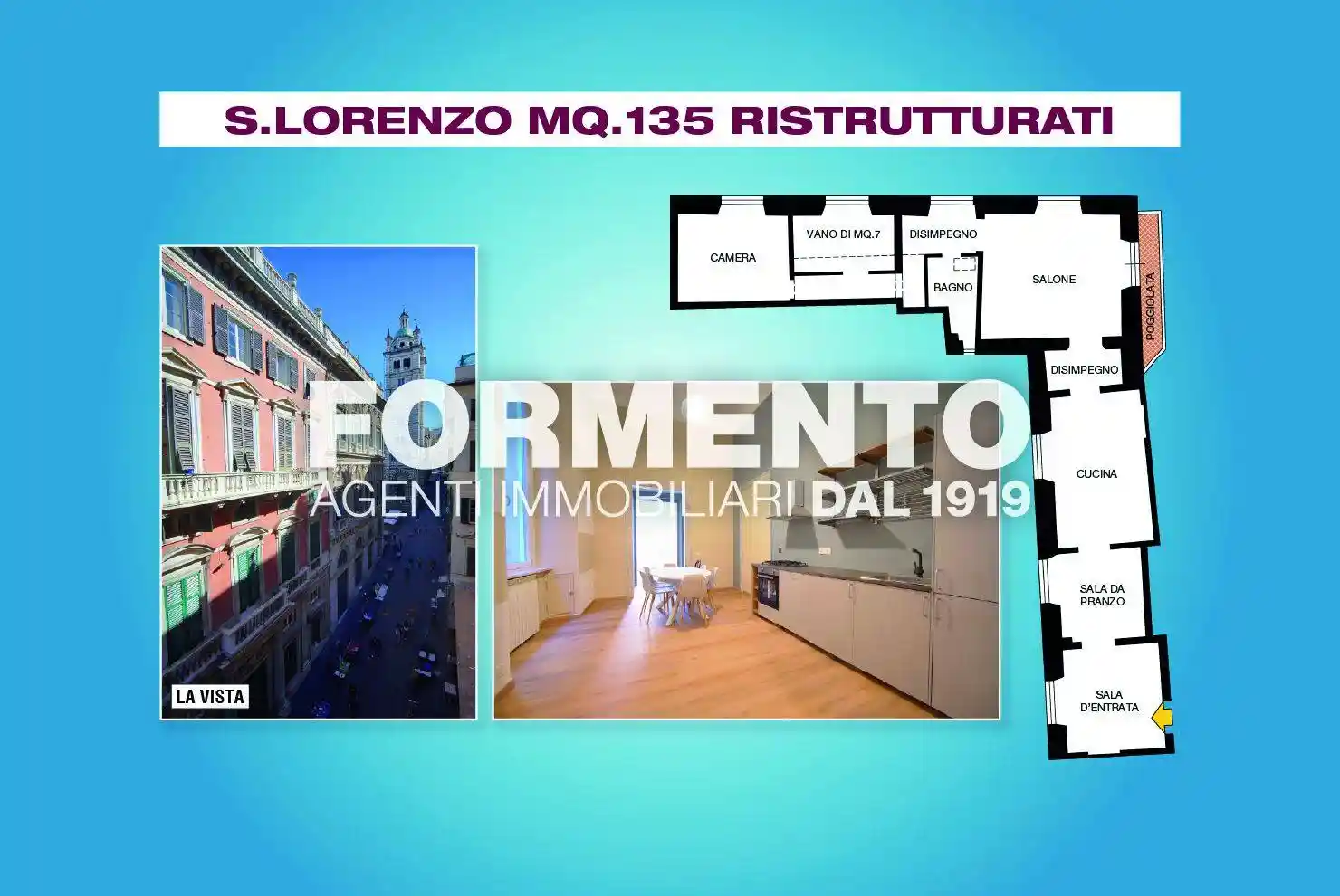 Appartamento in vendita a Genova