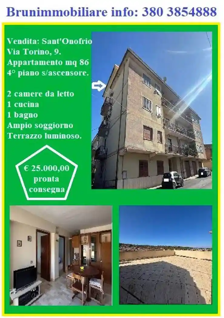 Appartamento in vendita a Sant'Onofrio