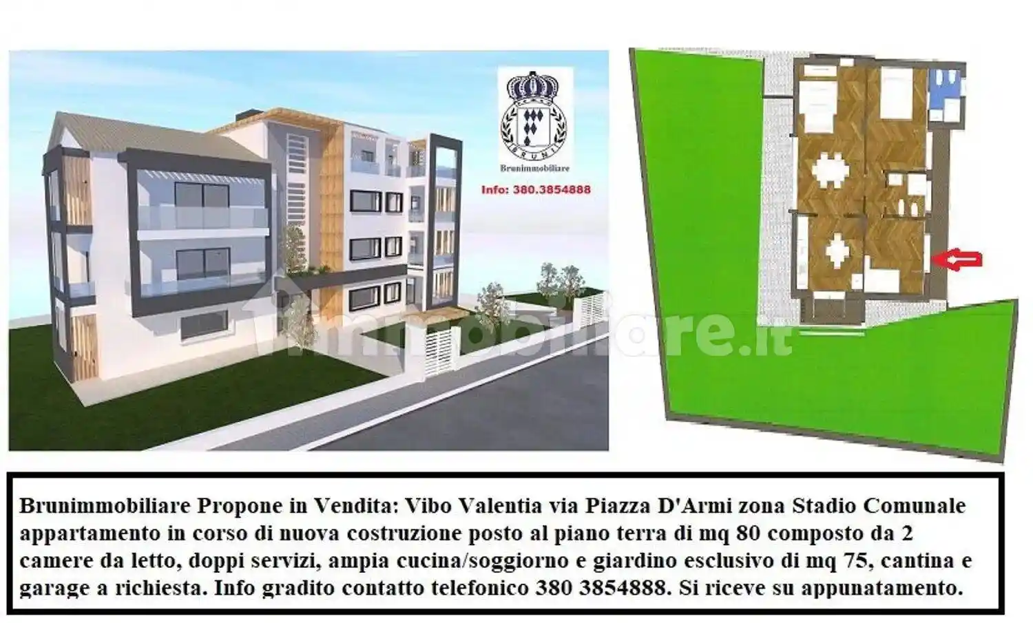 Appartamento in vendita a Vibo Valentia
