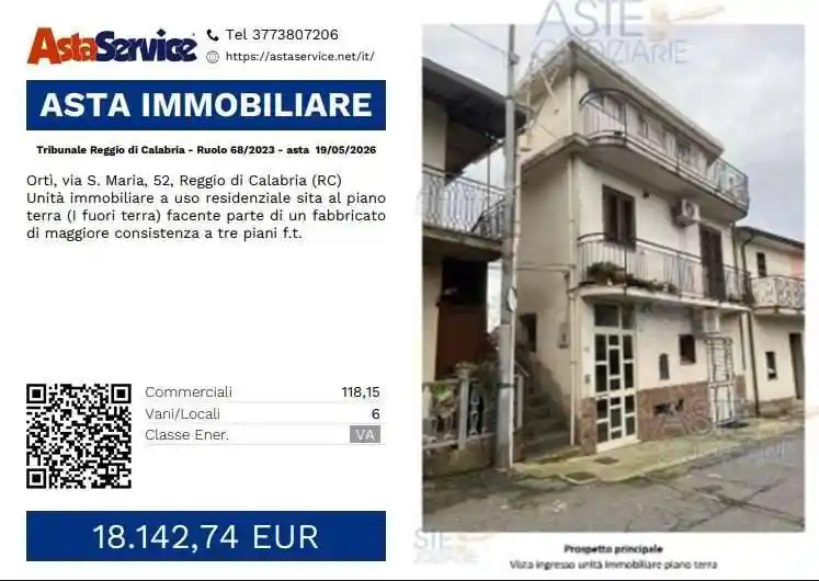 Appartamento in vendita a Reggio Calabria