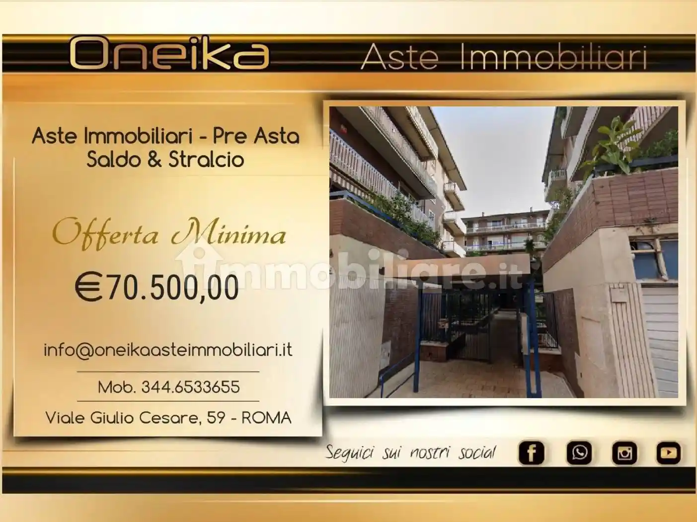 Appartamento in vendita a Roma