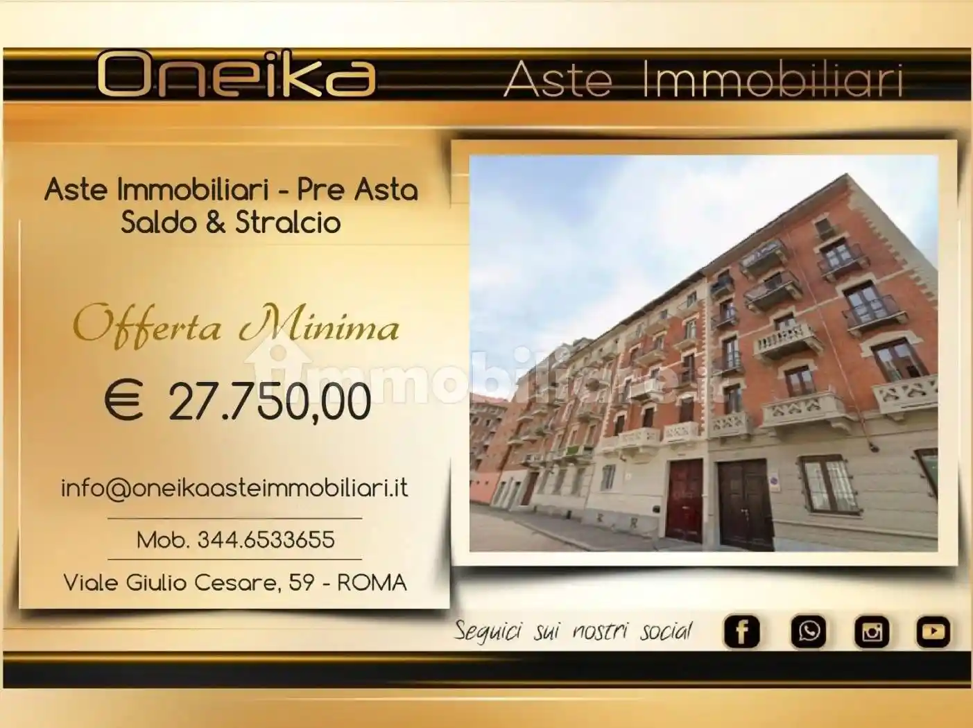 Appartamento in vendita a Torino