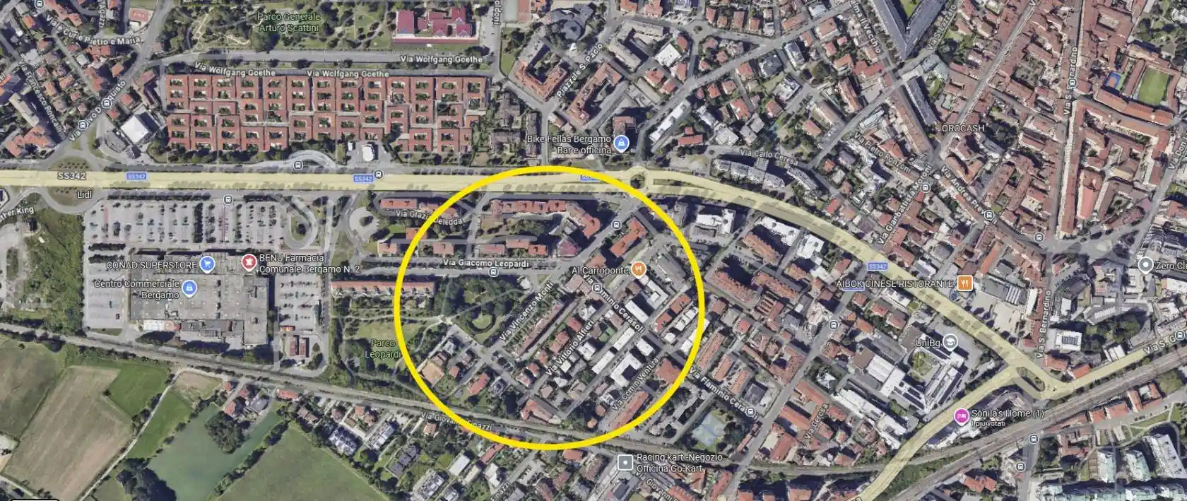 Appartamento in vendita a Bergamo