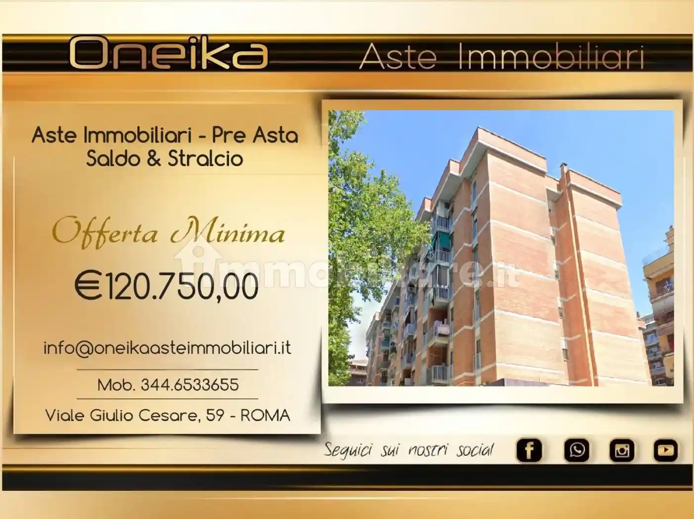 Appartamento in vendita a Roma