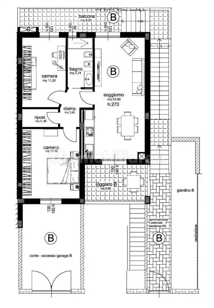 Appartamento in vendita a Suvereto