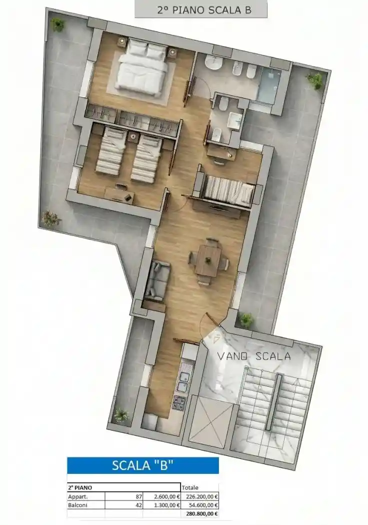 Appartamento in vendita a Barletta