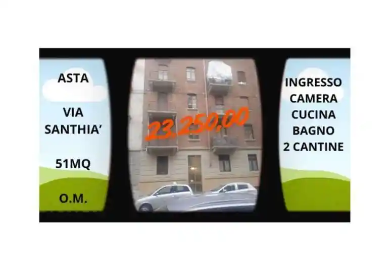 Appartamento in vendita a Torino