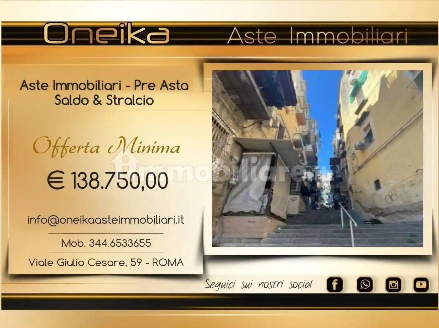 Appartamento in vendita a Napoli