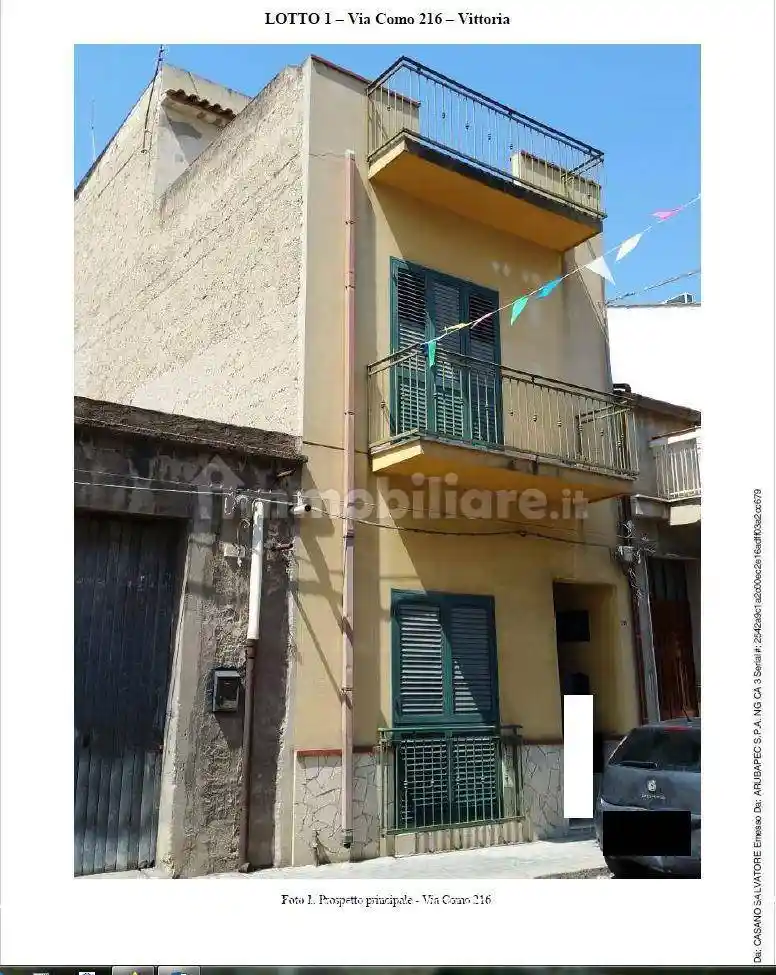 Appartamento in vendita a Vittoria