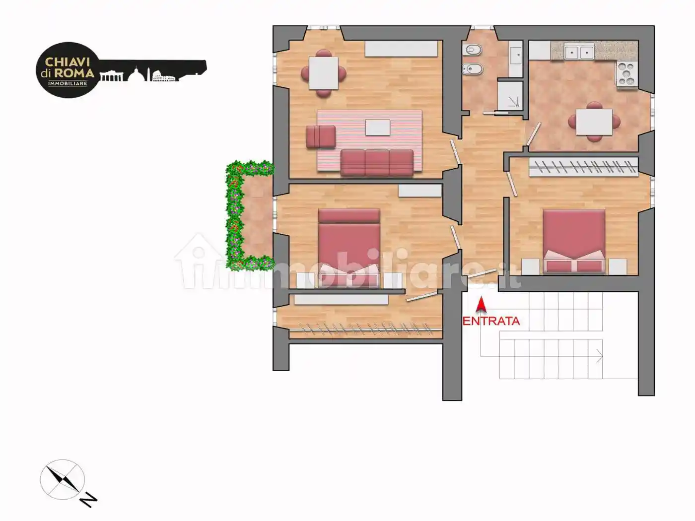Appartamento in vendita a Ariccia