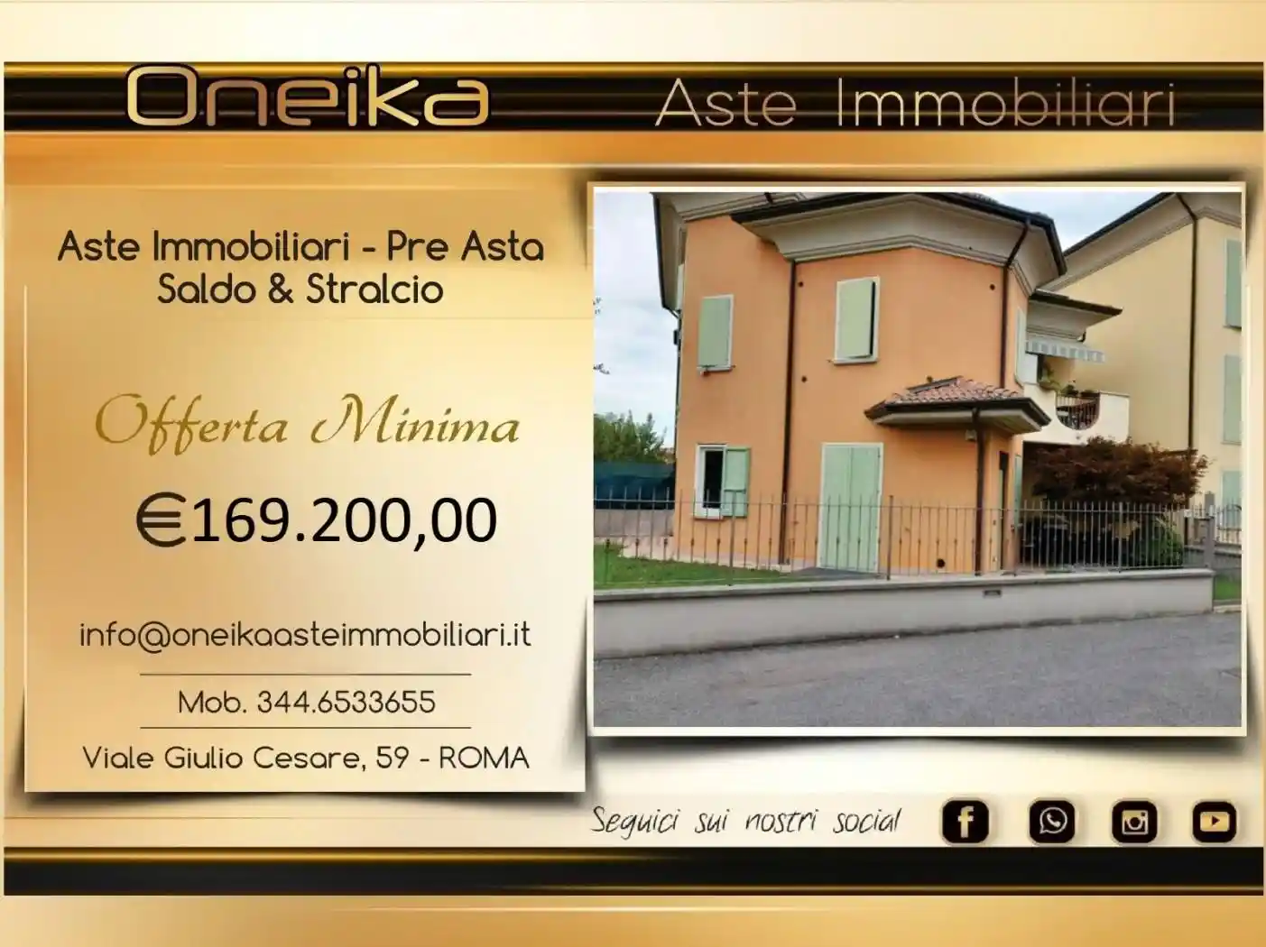 Appartamento in vendita a Rovato