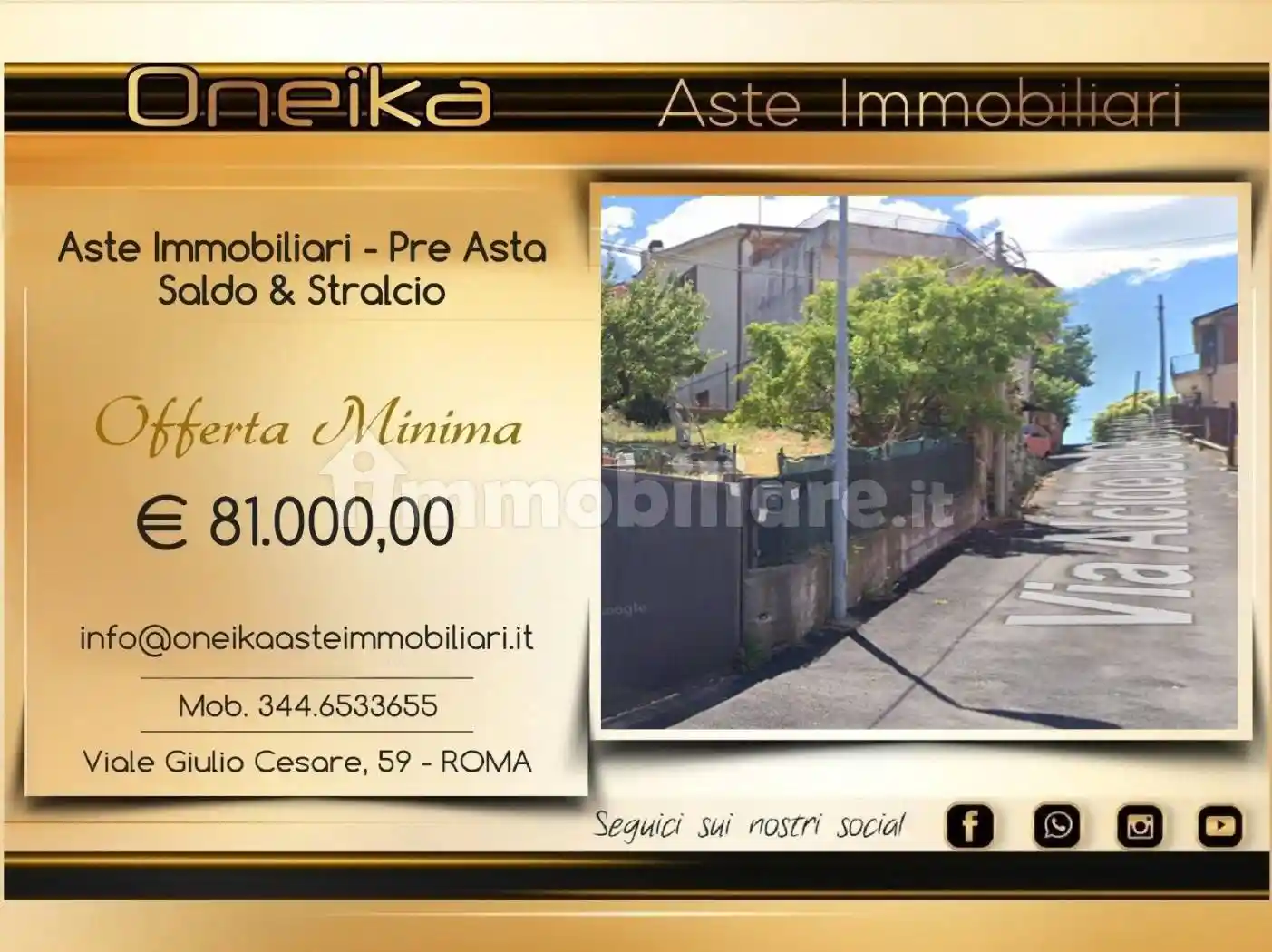 Villa in vendita a Rocca Priora