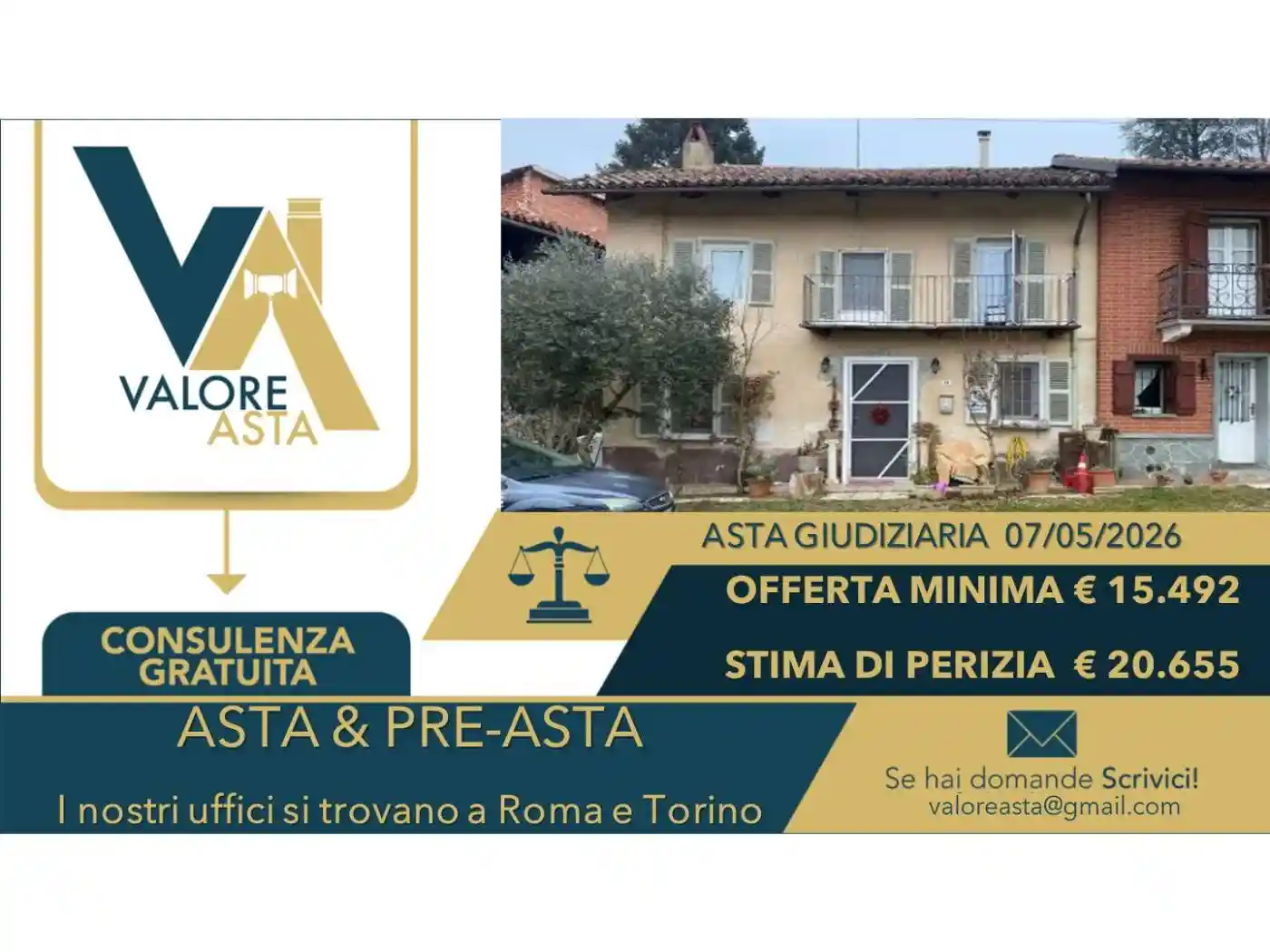 Appartamento in vendita a Incisa Scapaccino