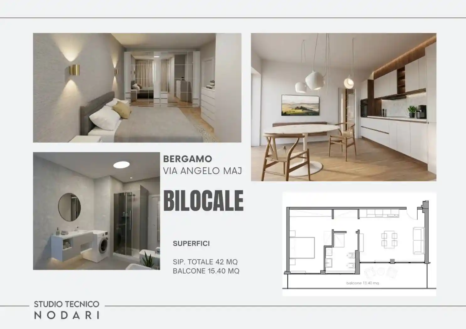 Appartamento in vendita a Bergamo