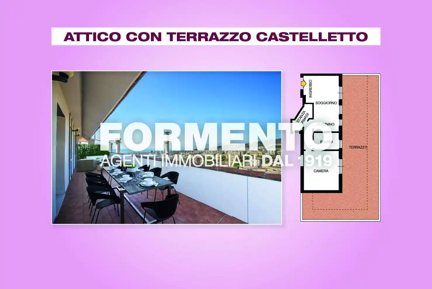 Attico - Mansarda in vendita a Genova