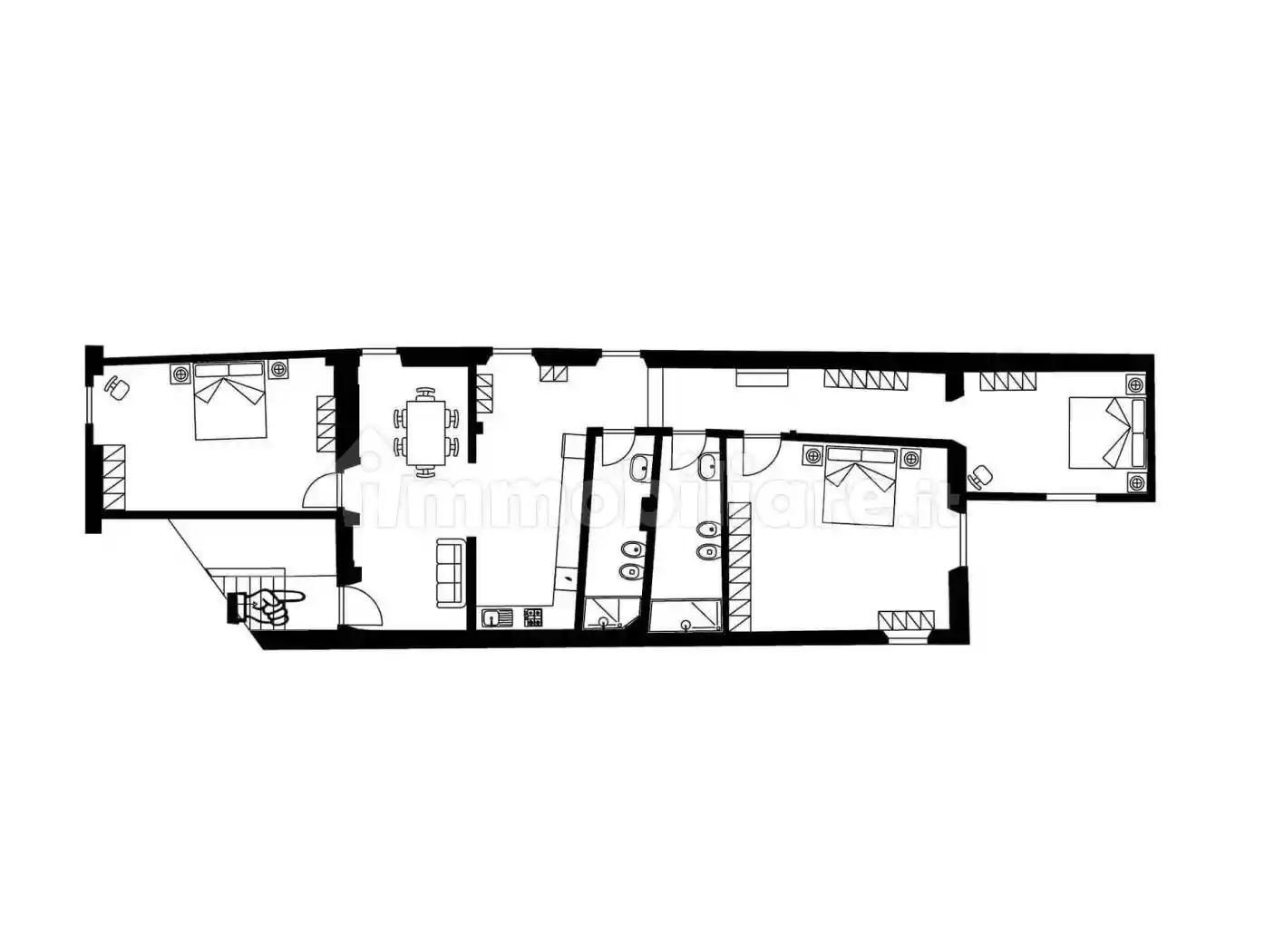 Appartamento in affitto a Firenze