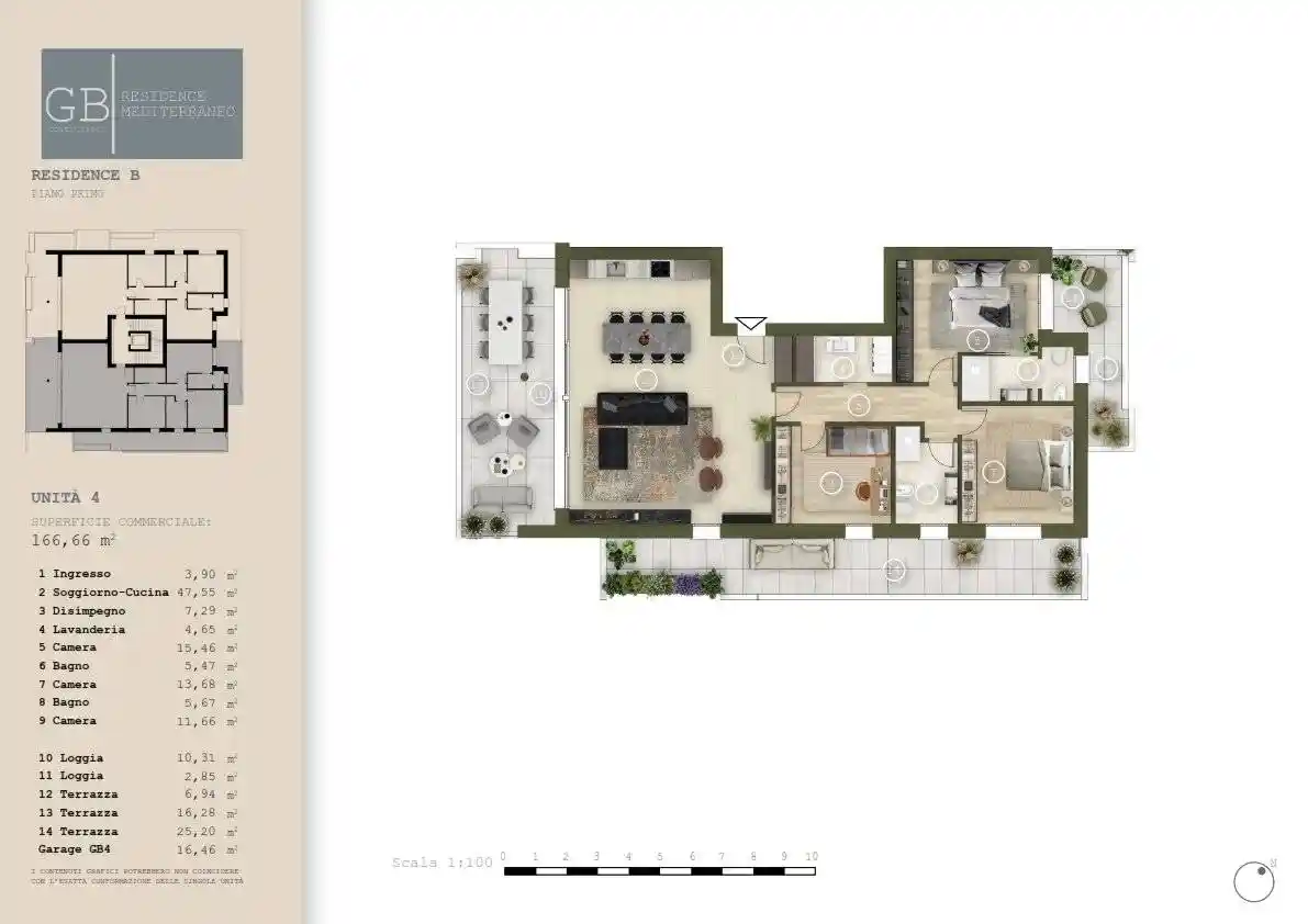Appartamento in vendita a Abano Terme