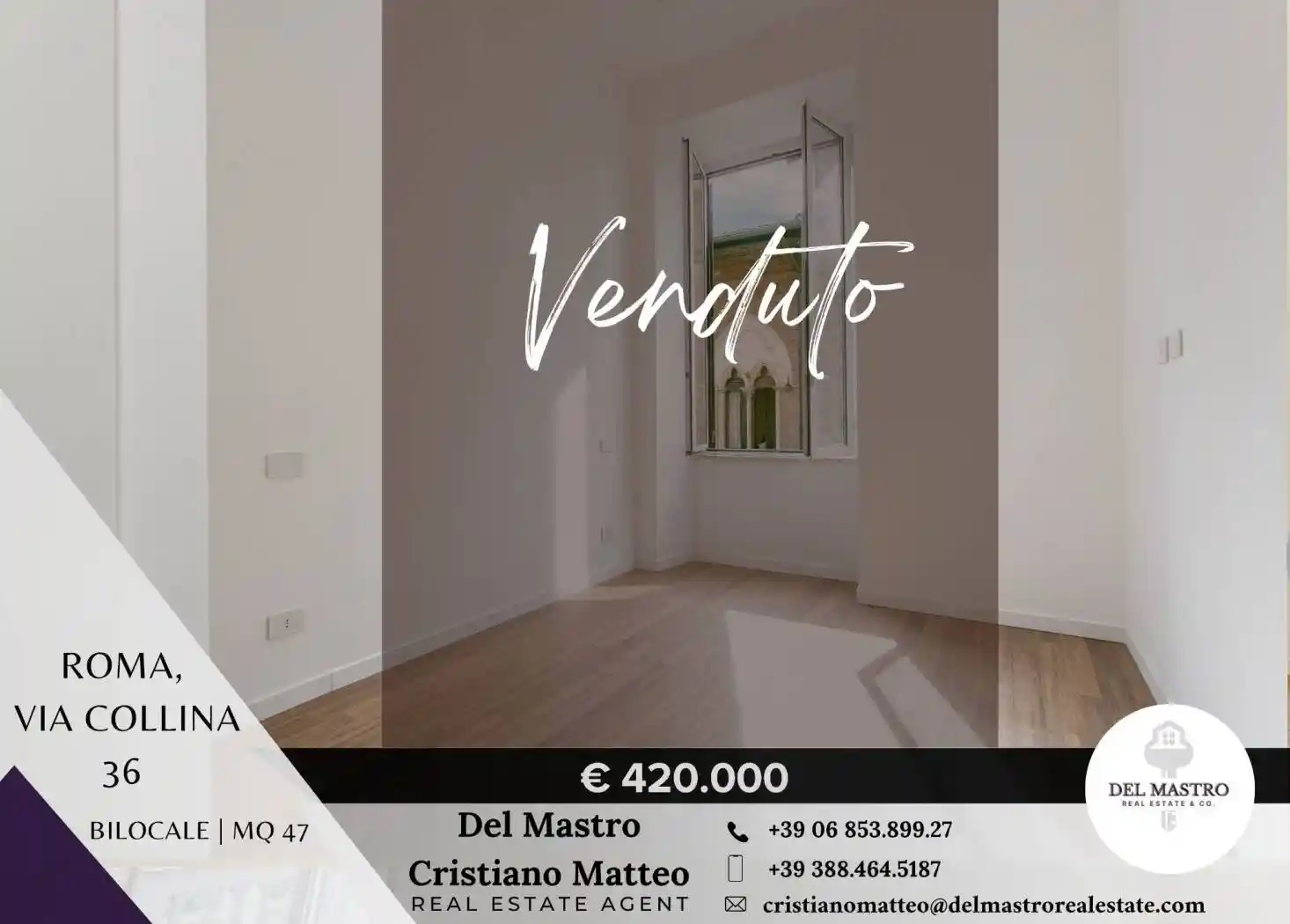 Appartamento in vendita a Roma